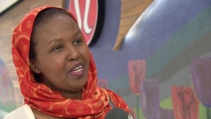 Amal Farah, who immigrated to Canada from Somalia, says she's a fan of the new design. (CBC Ottawa)